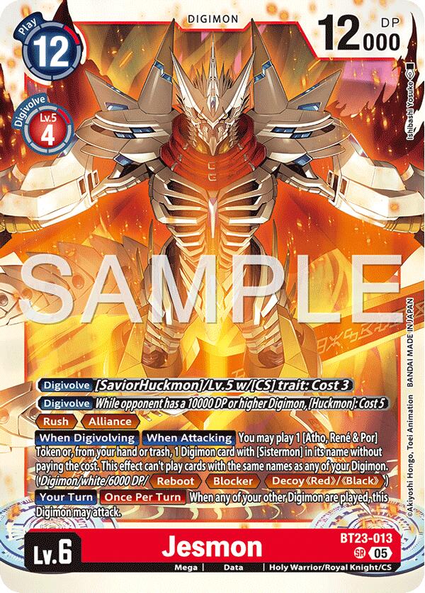Jesmon [BT23-013] [Hackers' Slumber]