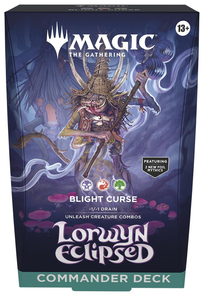 Lorwyn Eclipsed Commander Deck - Blight Curse [ECC] (ONLINE ORDER ONLY)