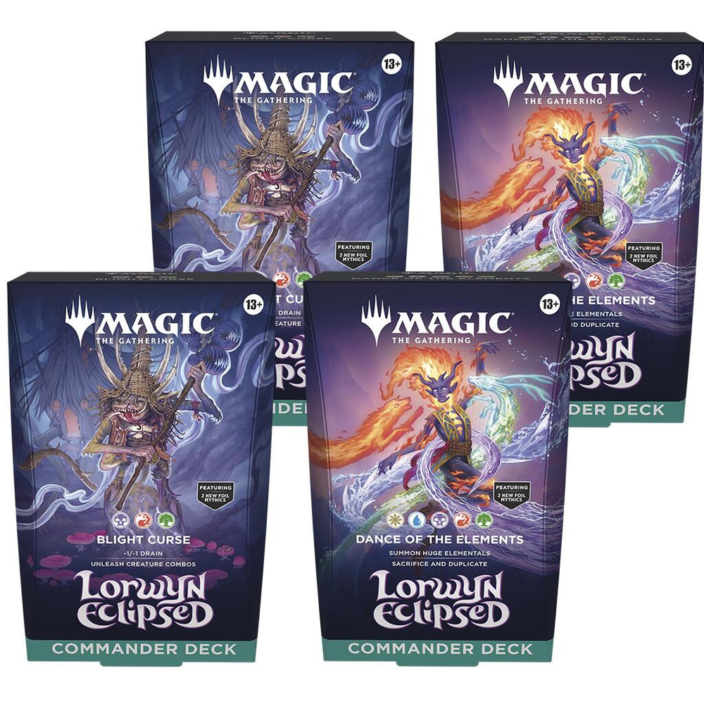 Lorwyn Eclipsed Commander Deck Display [ECC] (ONLINE ORDER ONLY)