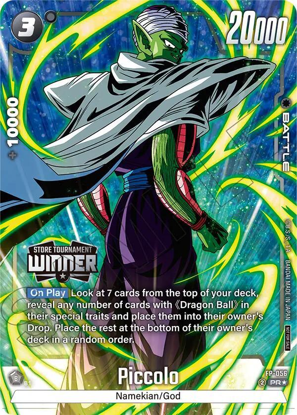 Piccolo (FP-056) (Tournament Pack 08 - Winner) [Fusion World Tournament Cards] (ONLINE ORDER ONLY)