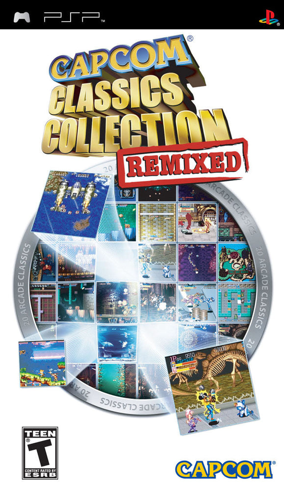 Capcom Classics Collection Remixed (PSP) (ONLINE ORDER ONLY)