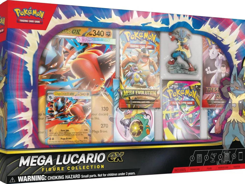 Mega Lucario ex Premium Figure Collection [MCAP] (ONLINE ORDER ONLY)