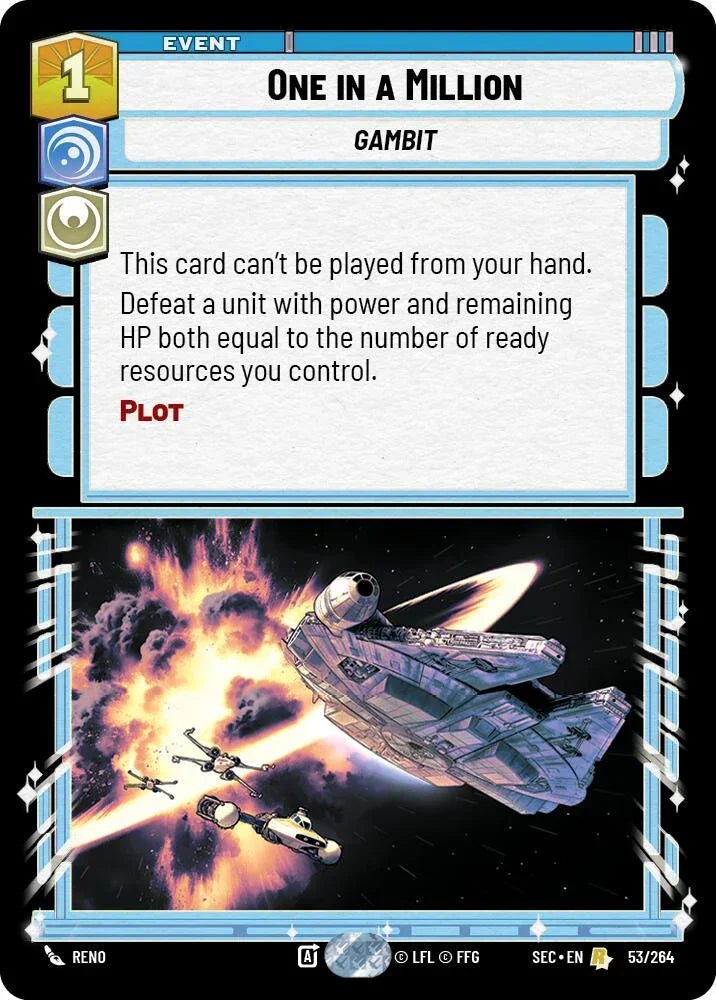 One in a Million (53/264) (53/264) [Secrets of Power] (ONLINE ORDER ONLY)