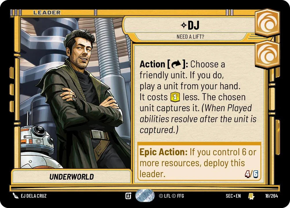 DJ (18/264) - Need a Lift? (18/264) [Secrets of Power] (ONLINE ORDER ONLY)