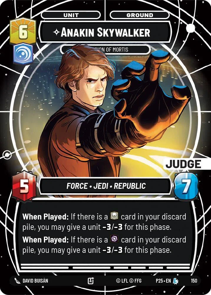 Anakin Skywalker - Champion of Mortis (146) (146) [Judge Promos] (ONLINE ORDER ONLY)