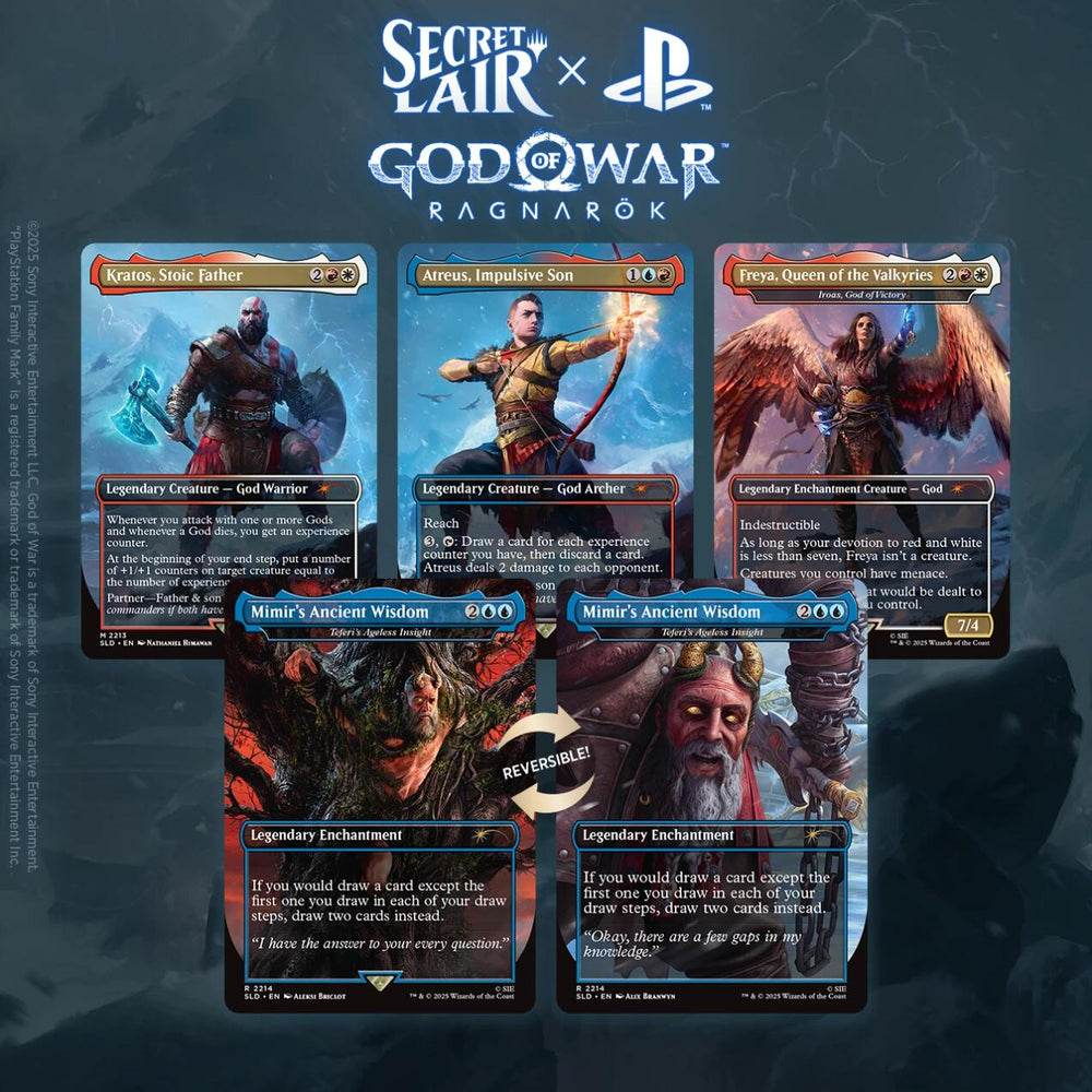 Secret Lair x God of War: Norse - Non-Foil Edition [SLD] (ONLINE ORDER ONLY)