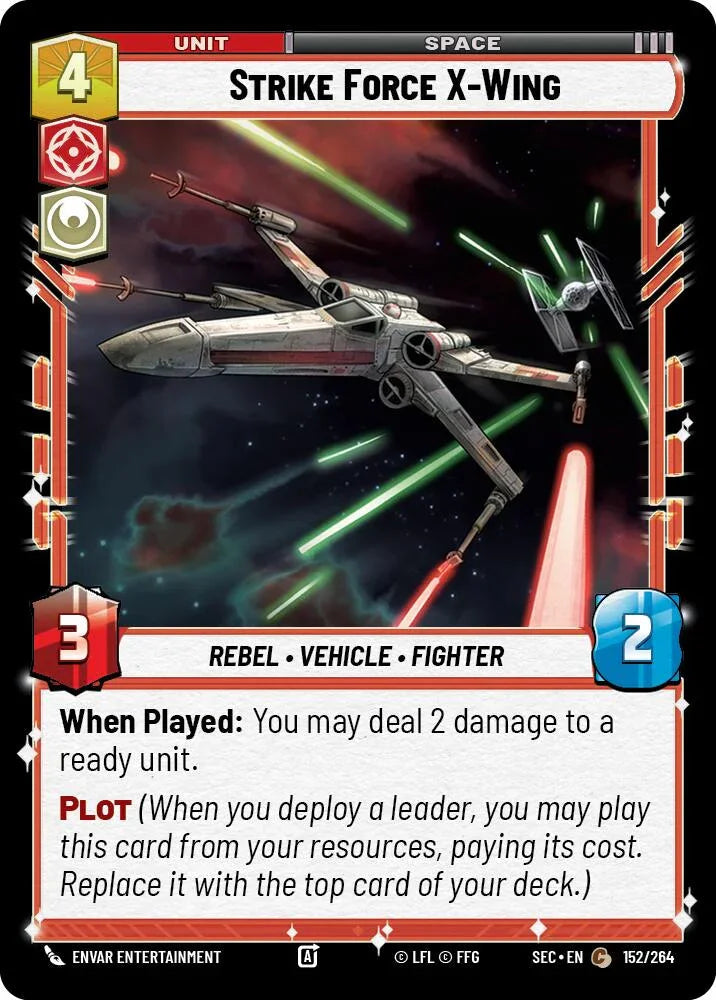Strike Force X-Wing (152/264) (152/264) [Secrets of Power] (ONLINE ORDER ONLY)