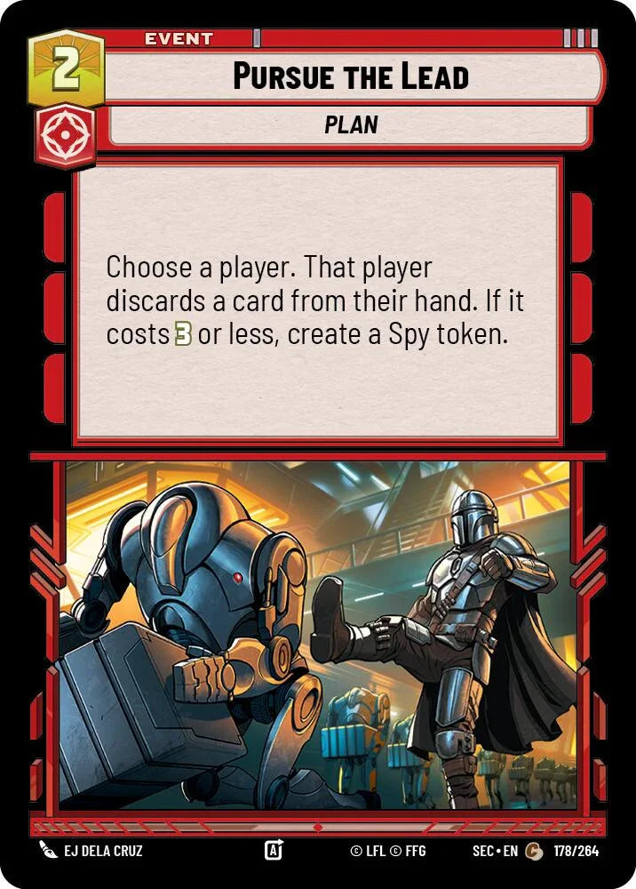 Pursue the Lead (178/264) (178/264) [Secrets of Power] (ONLINE ORDER ONLY)