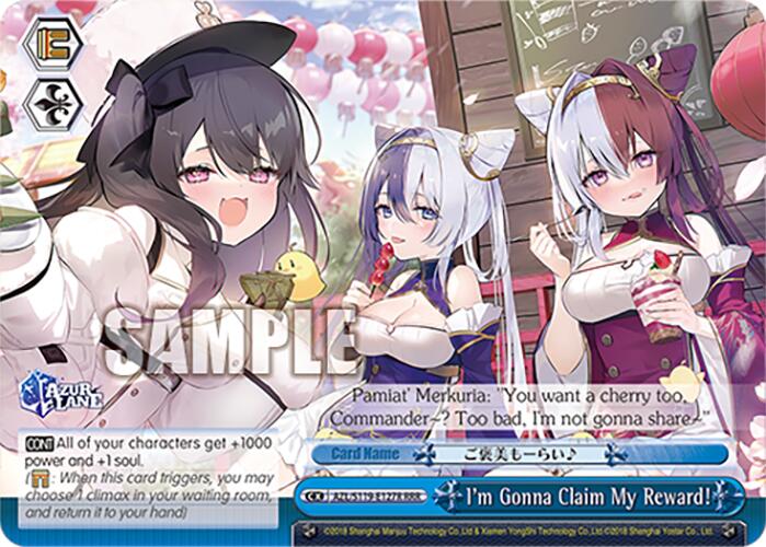 I'm Gonna Claim My Reward! (AZL/S119-E127R RRR) [Azur Lane Vol. 2]