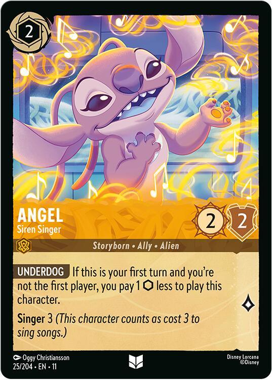 Angel - Siren Singer (25/204) [Winterspell] (ONLINE ORDER ONLY)
