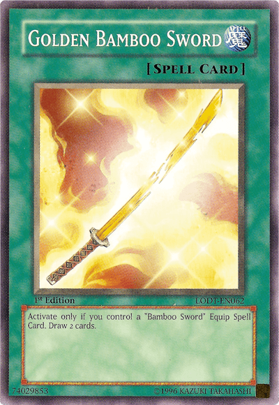 Golden Bamboo Sword [LODT-EN062] Common (ONLINE ORDER ONLY)