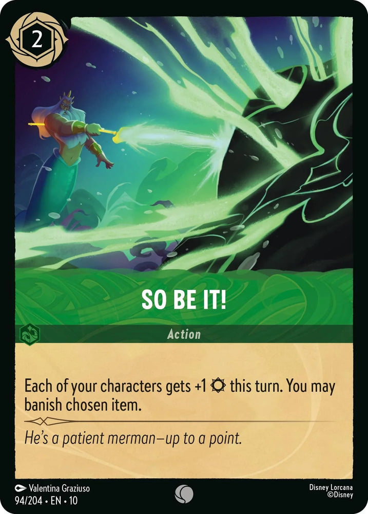 So Be It! (94/204) [Whispers in the Well] (ONLINE ORDER ONLY)