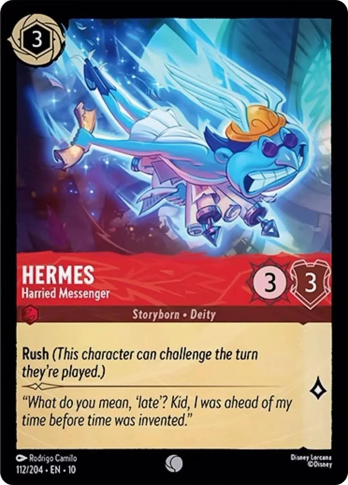 Hermes - Harried Messenger (112/204) [Whispers in the Well] (ONLINE ORDER ONLY)