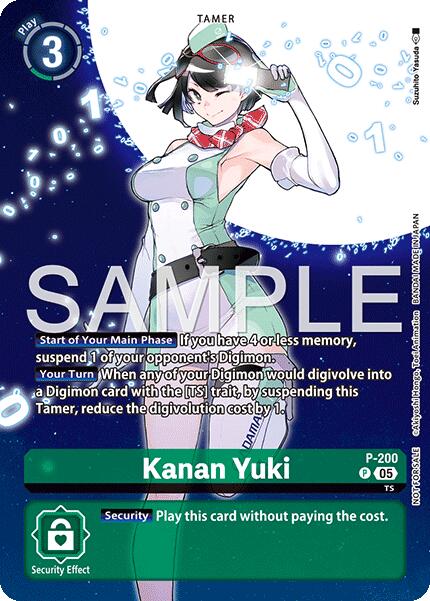 Kanan Yuki [P] (Digimon Story: Time Stranger Promo Pack) [Promotional Cards] (ONLINE ORDER ONLY)