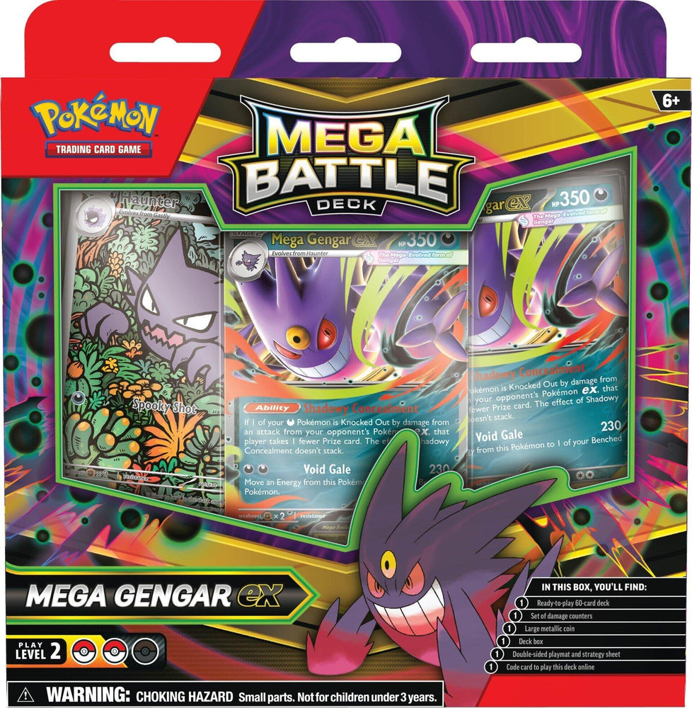 Mega Battle Deck (Mega Gengar ex) (ONLINE ORDER ONLY)