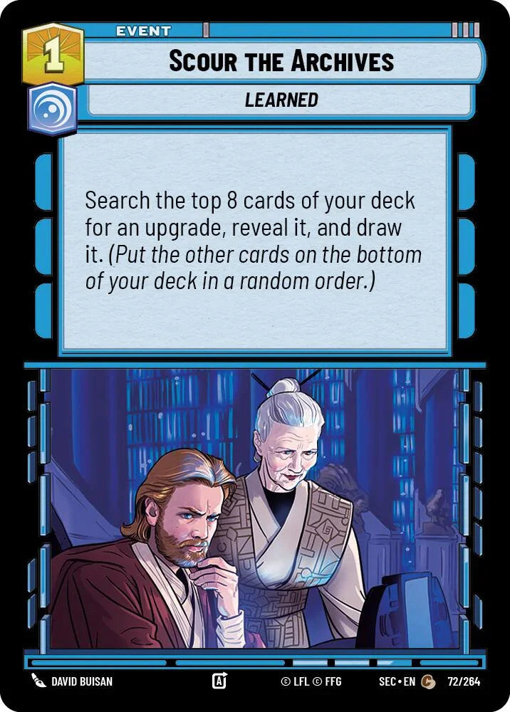 Scour the Archives (72/264) (72/264) [Secrets of Power] (ONLINE ORDER ONLY)