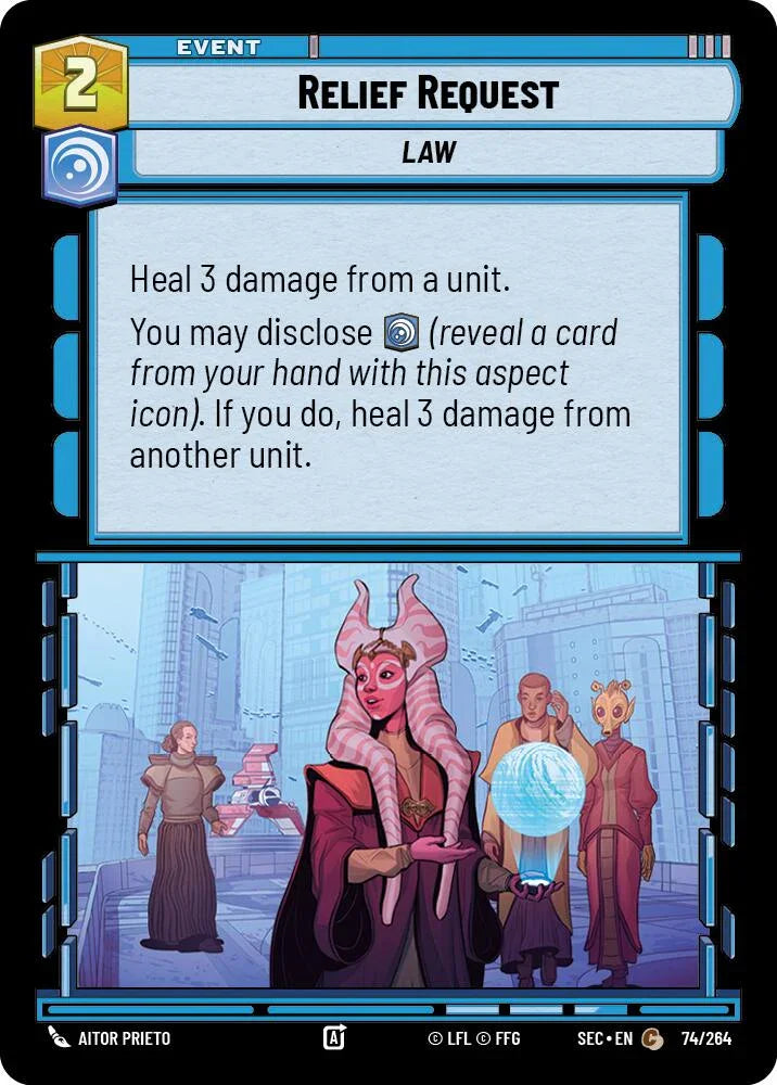 Relief Request (74/264) (74/264) [Secrets of Power] (ONLINE ORDER ONLY)