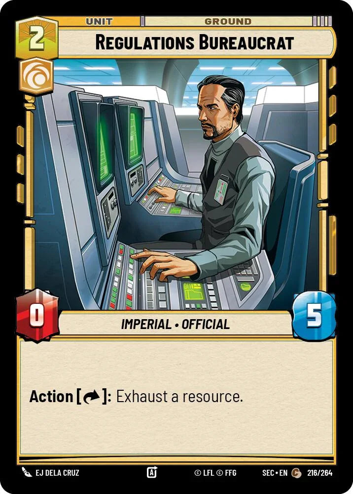 Regulations Bureaucrat (216/264) (216/264) [Secrets of Power] (ONLINE ORDER ONLY)