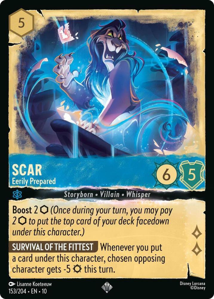 Scar - Eerily Prepared (153/204) [Whispers in the Well] (ONLINE ORDER ONLY)