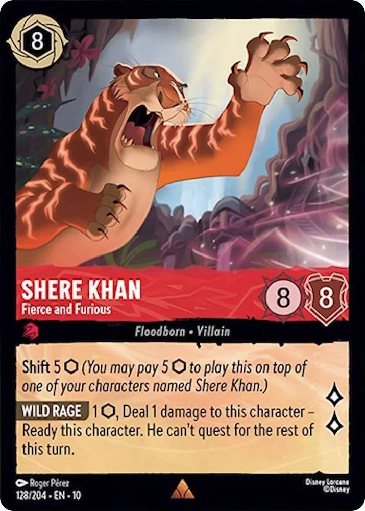Shere Khan - Fierce and Furious (128/204) [Whispers in the Well] (ONLINE ORDER ONLY)