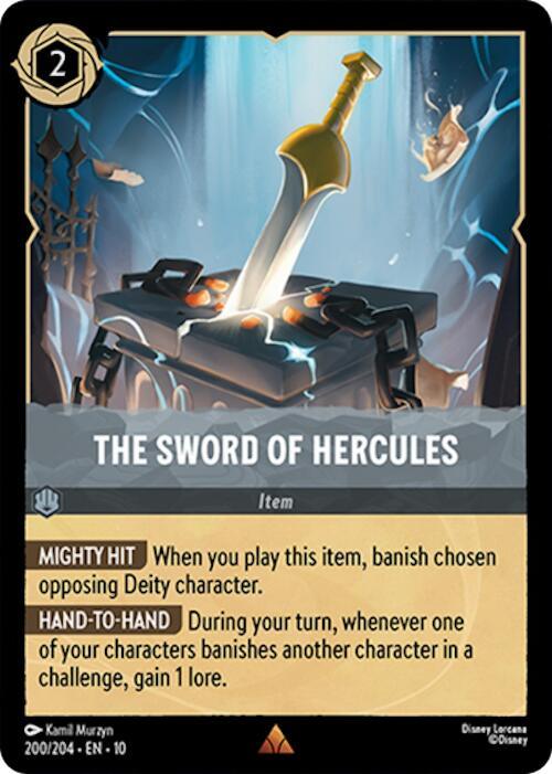 The Sword of Hercules (200/204) [Whispers in the Well] (ONLINE ORDER ONLY)