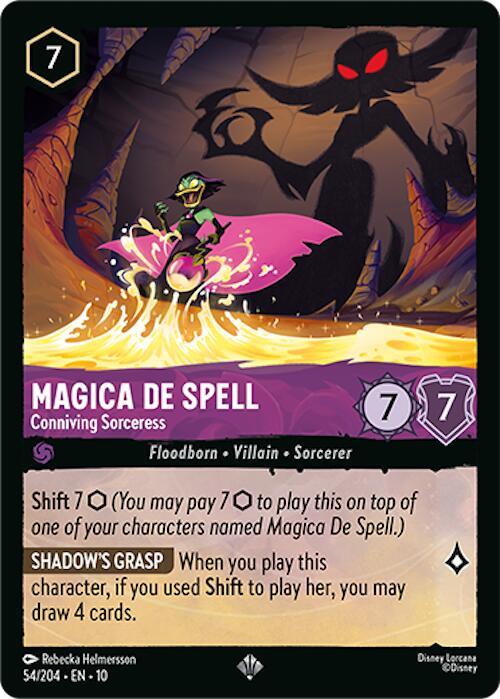 Magica De Spell - Conniving Sorceress (54/204) [Whispers in the Well] (ONLINE ORDER ONLY)
