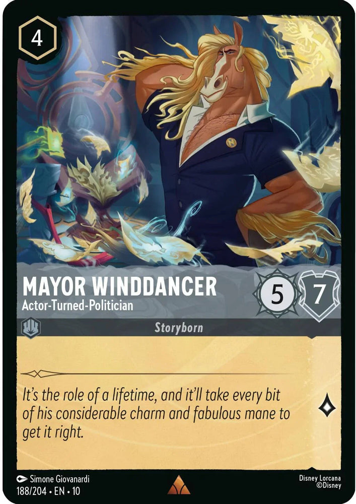 Mayor Winddancer - Actor-Turned-Politician (188/204) [Whispers in the Well] (ONLINE ORDER ONLY)