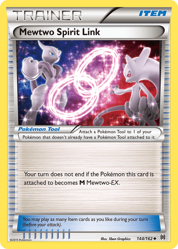 Mewtwo Spirit Link (144/162) [XY: BREAKthrough] (Online Only)