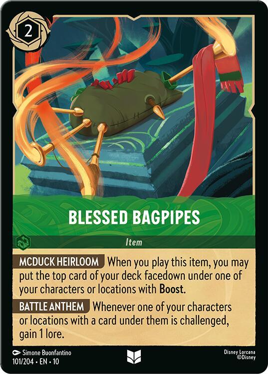 Blessed Bagpipes (101/204) [Whispers in the Well] (ONLINE ORDER ONLY)