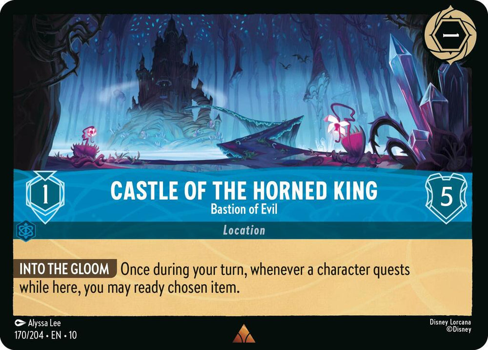 Castle of the Horned King - Bastion of Evil (170/204) [Whispers in the Well] (ONLINE ORDER ONLY)
