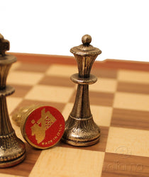 Chess Pieces - Small Staunton Metal Chess Pieces (ONLINE ORDER ONLY)