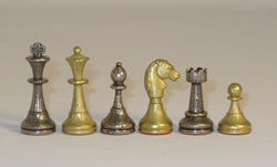 Chess Pieces - Small Staunton Metal Chess Pieces (ONLINE ORDER ONLY)