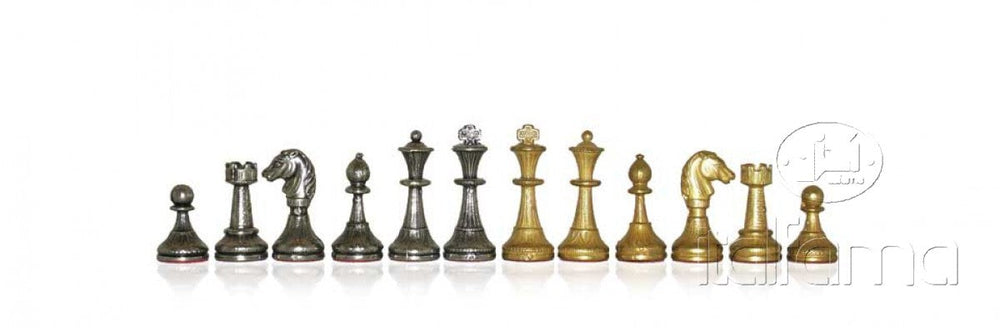 Chess Pieces - Small Staunton Metal Chess Pieces (ONLINE ORDER ONLY)