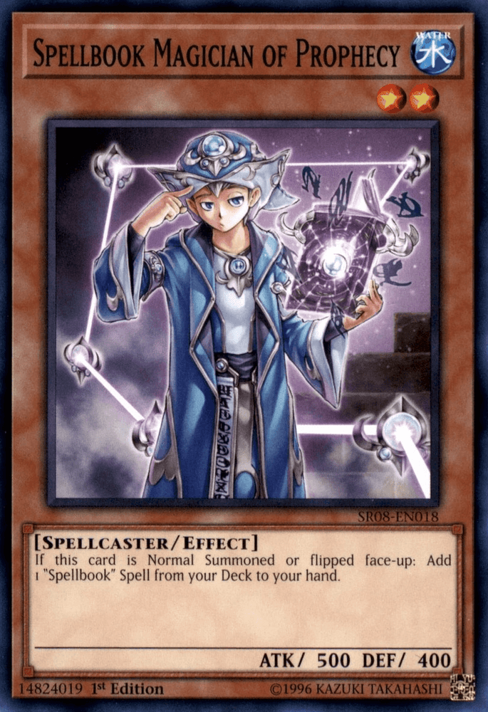 Spellbook Magician of Prophecy [SR08-EN018] Common (ONLINE ORDER ONLY)
