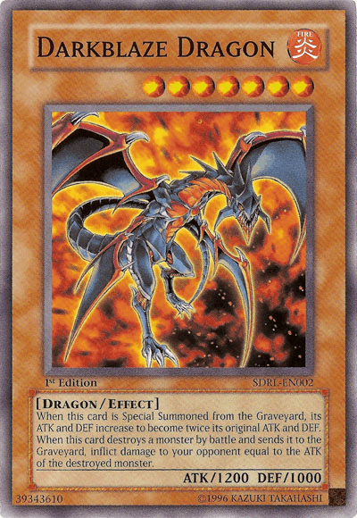 Darkblaze Dragon [SDRL-EN002] Common (ONLINE ORDER ONLY)