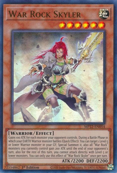 War Rock Skyler [MP22-EN054] Ultra Rare (ONLINE ORDER ONLY)