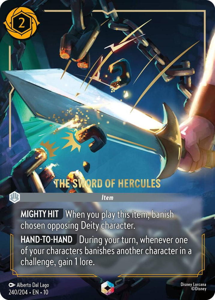 The Sword of Hercules (Enchanted) (240/204) [Whispers in the Well] (ONLINE ORDER ONLY)