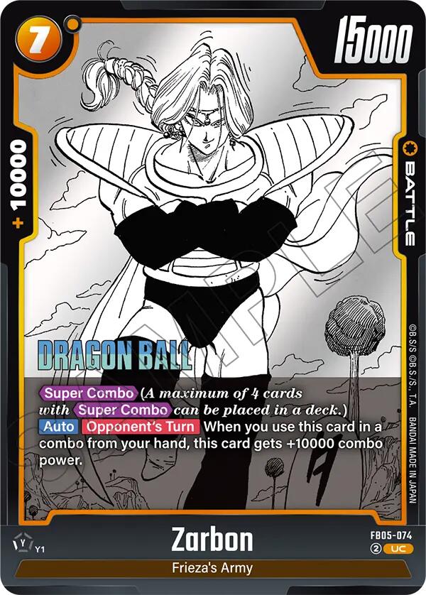 Zarbon (FB05-074) [Manga Booster 02] (ONLINE ORDER ONLY)