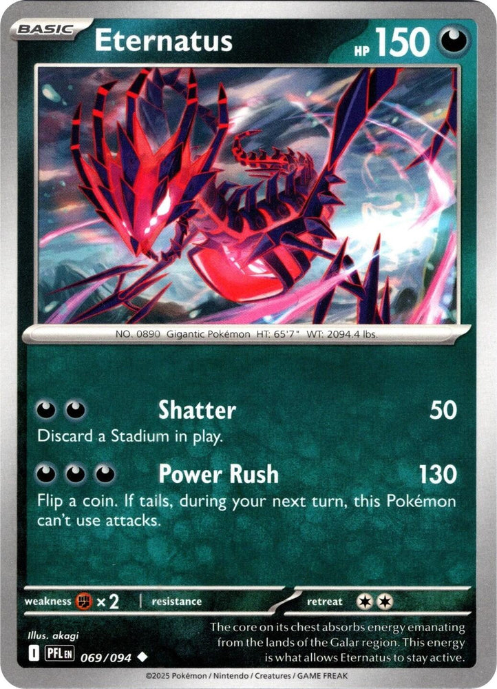 Eternatus (069/094) [Mega Evolution: Phantasmal Flames] (ONLINE ORDER ONLY)