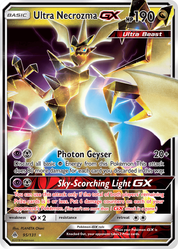 Ultra Necrozma GX (95/131) [Sun & Moon: Forbidden Light] (Online Only)