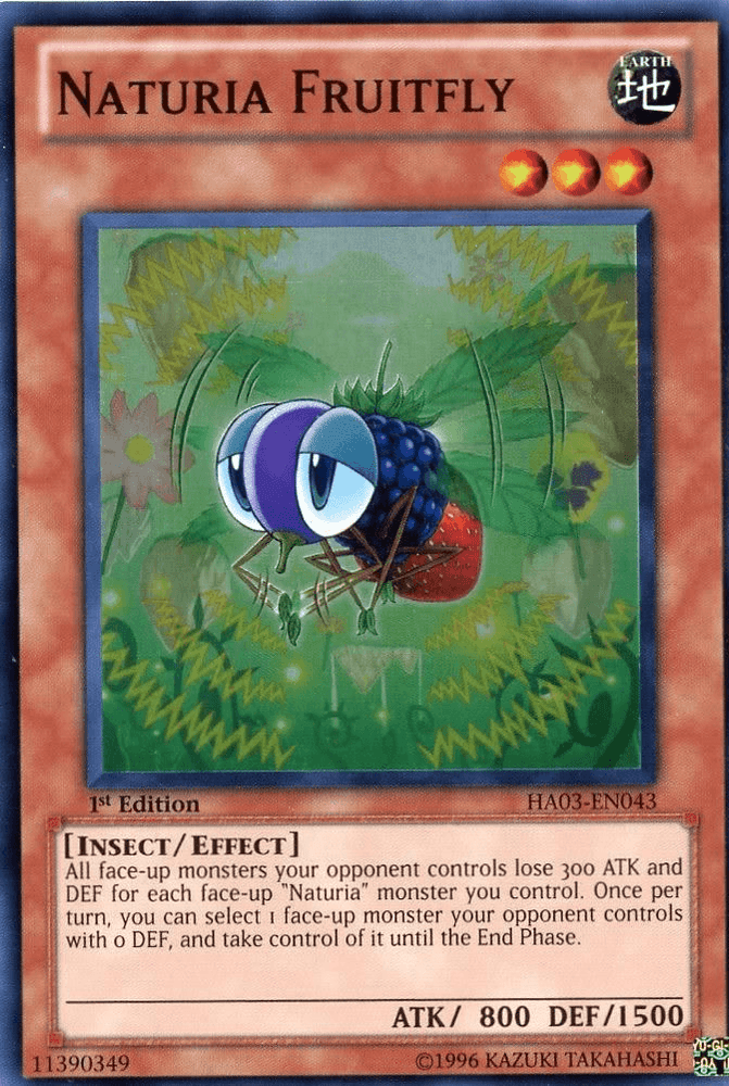 Naturia Fruitfly [HA03-EN043] Super Rare (ONLINE ORDER ONLY)