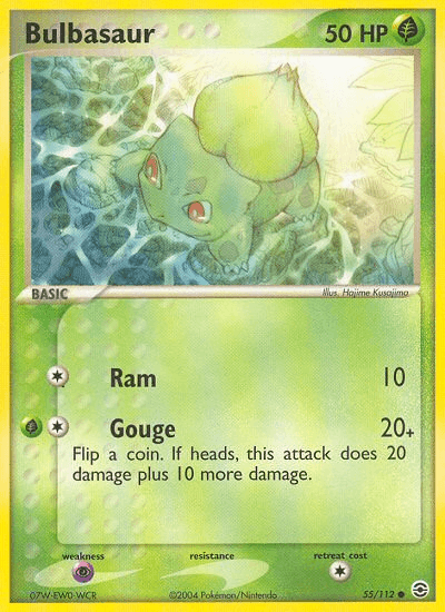 Bulbasaur (55/112) [EX: FireRed & LeafGreen] (Online Only)