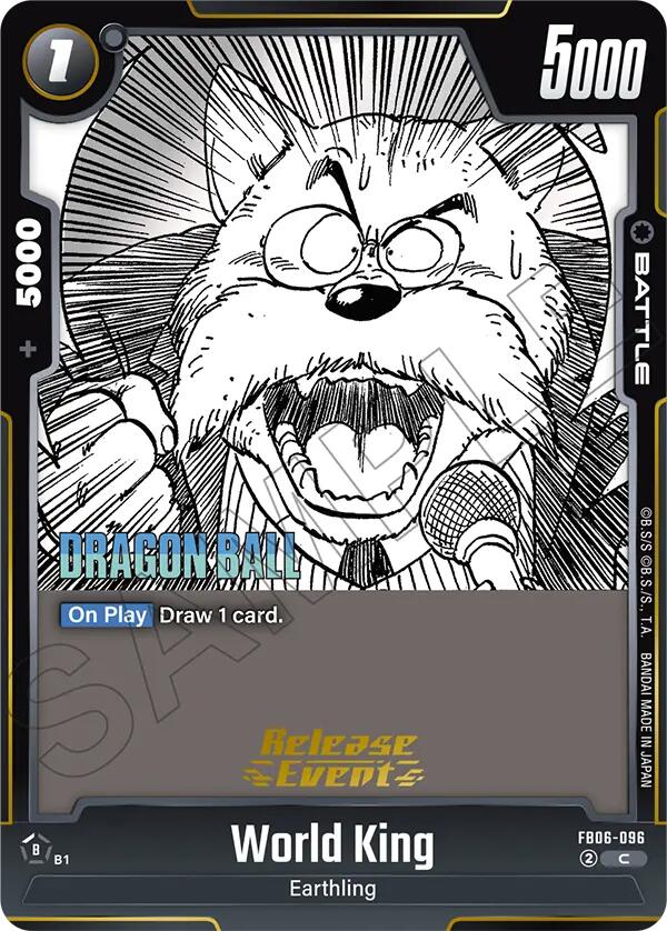 World King [Manga Booster 02 Release Event Cards]