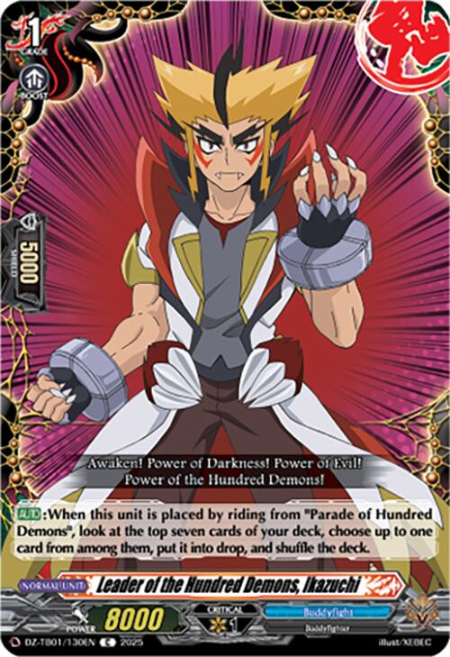 Leader of the Hundred Demons, Ikazuchi (DZ-TB01/130EN) (DZ-TB01/130EN) [Future Card Buddyfight]