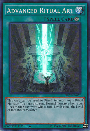 Advanced Ritual Art [THSF-EN052] Super Rare (ONLINE ORDER ONLY)
