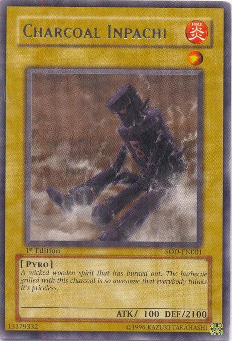 Charcoal Inpachi [SOD-EN001] Rare (ONLINE ORDER ONLY)