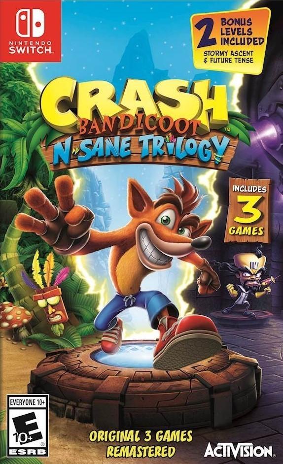 Crash Bandicoot N-Sane Trilogy (Nintendo Switch) (ONLINE ORDER ONLY)