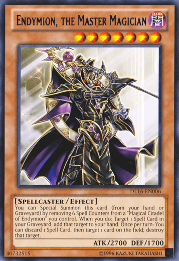 Endymion, the Master Magician (Purple) [DL16-EN006] Rare (ONLINE ORDER ONLY)