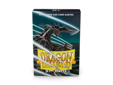 Dragon Shields Japanese (60) Matte Jet - Anime Imports LLC