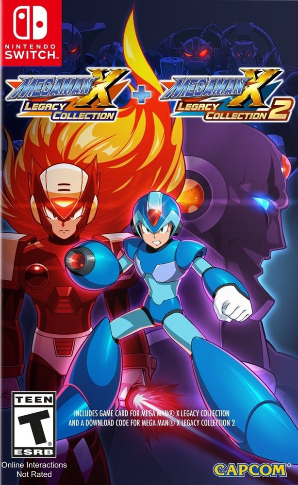 Mega Man X Legacy Collection 1+2 (Nintendo Switch) (ONLINE ORDER ONLY)